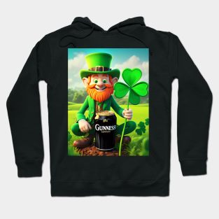 Folk Art Leprechaun Hoodie